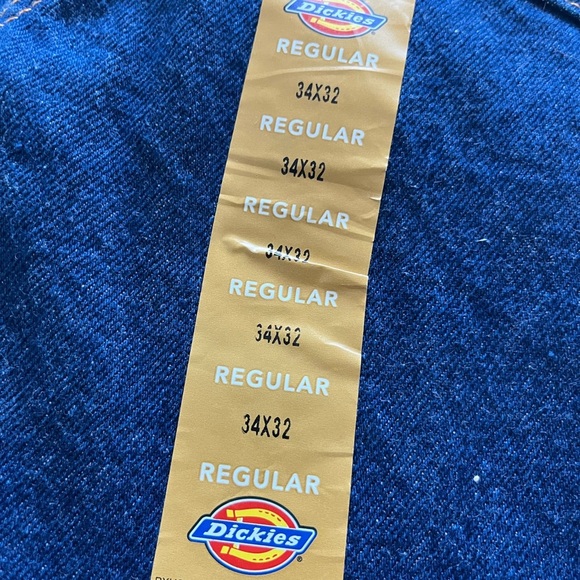 Dickies Men's Straight Jeans - Dark Blue - Picture 7 of 9